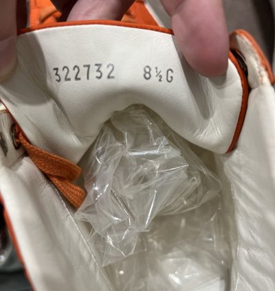 Gucci Orange Monogram Hightop
