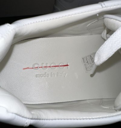 Gucci Oversized Rhyton Soft Calfskin Sneaker Size 10