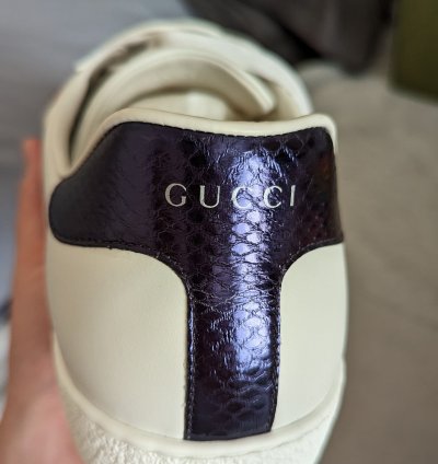 Gucci patch sneakers