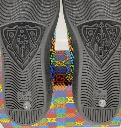 GUCCI PSYCHEDELIC ACE GG LOGO SUPREME SNEAKERS