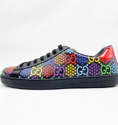 GUCCI PSYCHEDELIC ACE GG LOGO SUPREME SNEAKERS