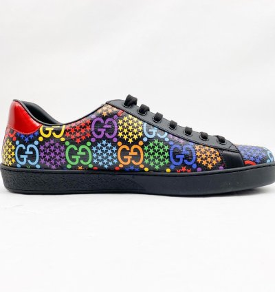 GUCCI PSYCHEDELIC ACE GG LOGO SUPREME SNEAKERS
