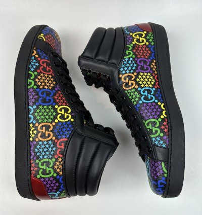 Gucci Psychedelic High-top Sneakers
