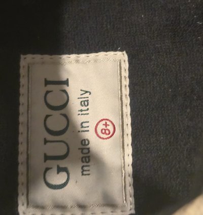 Gucci Rhython Blue Monogram Sz 8 5 Converts US Sz 9