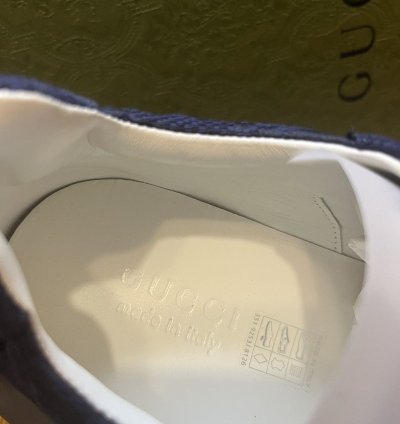 Gucci Rhyton Blue Maxi GG Supreme Sneaker