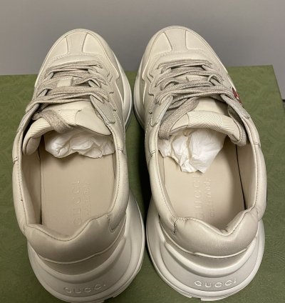 Gucci Rhyton Sneaker Calfskin Mouth Lip Print