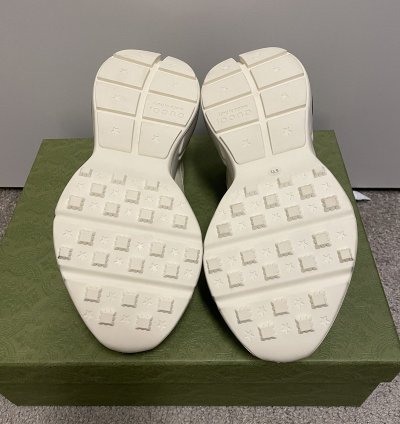 Gucci Rhyton Sneaker Calfskin Mouth Lip Print