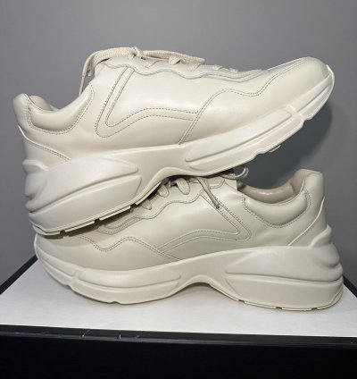 Gucci Rhyton Square Logo Sneaker Ivory