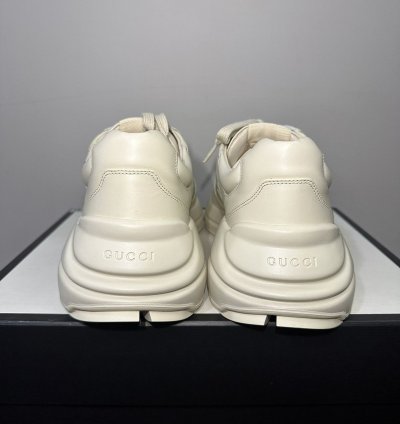 Gucci Rhyton Square Logo Sneaker Ivory