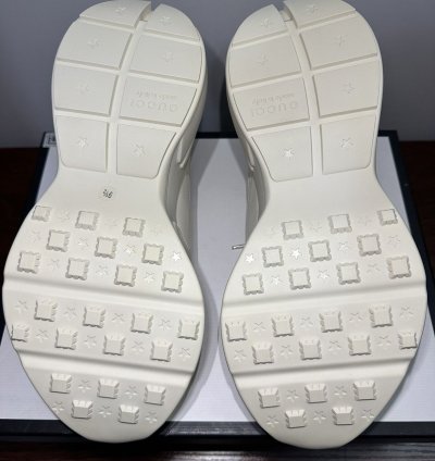 Gucci Rhyton Square Logo Sneaker Ivory