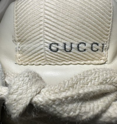 Gucci Rhyton Square Logo Sneaker Ivory