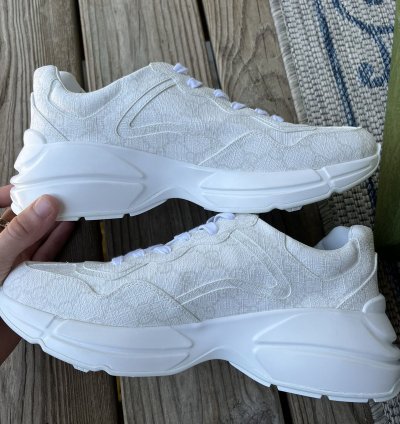 Gucci Rhyton White GG Sneaker