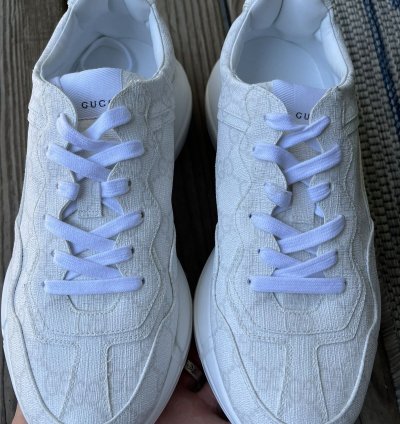 Gucci Rhyton White GG Sneaker