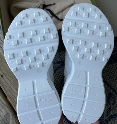 Gucci Rhyton White GG Sneaker