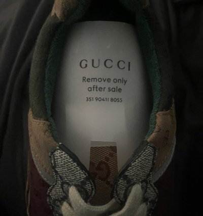 Gucci Rython Brick Red Sneakers