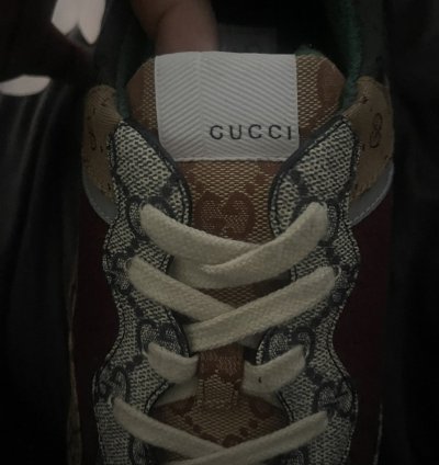 Gucci Rython Brick Red Sneakers