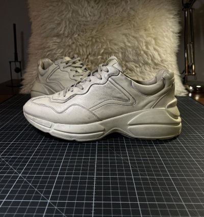 Gucci Rython Leather Sneakers