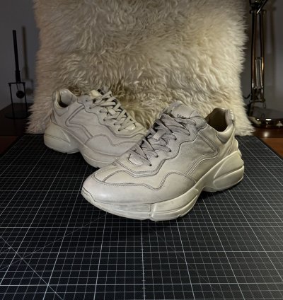 Gucci Rython Leather Sneakers