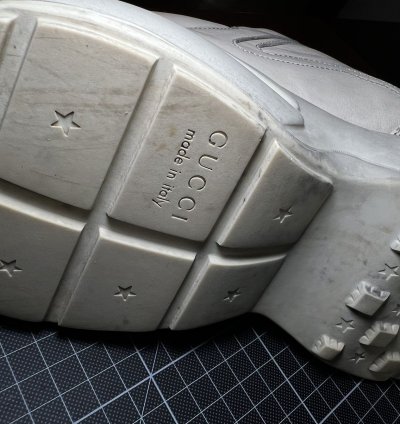 Gucci Rython Leather Sneakers