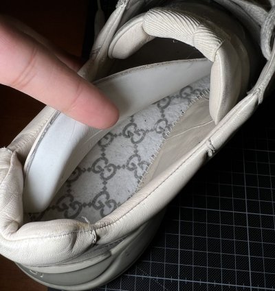 Gucci Rython Leather Sneakers
