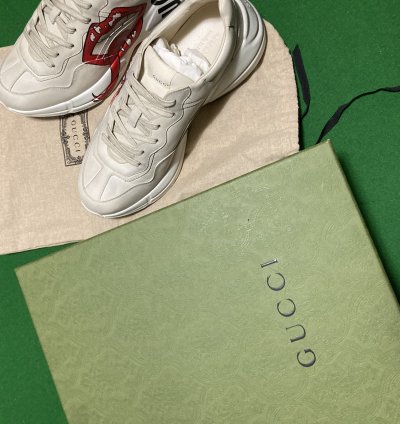 Gucci Rython Sneaker with Mouth Print