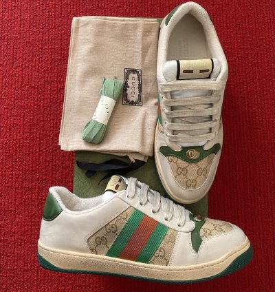 Gucci Screener GG Sneaker Size 8