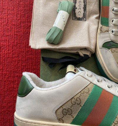 Gucci Screener GG Sneaker Size 8