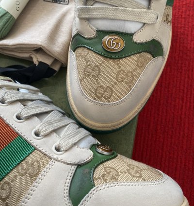 Gucci Screener GG Sneaker Size 8