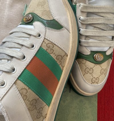 Gucci Screener GG Sneaker Size 8