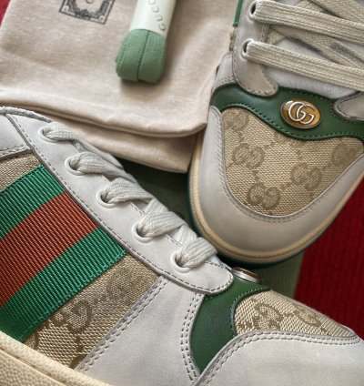 Gucci Screener GG Sneaker Size 8