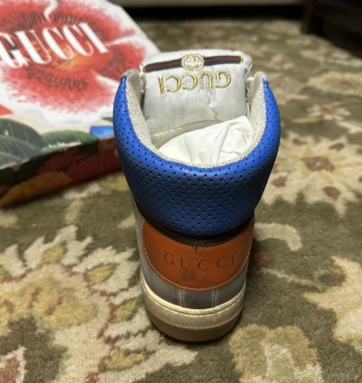 GUCCI SCREENER HIGH-TOP SNEAKERS