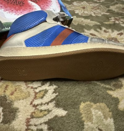 GUCCI SCREENER HIGH-TOP SNEAKERS