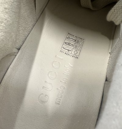 Gucci Screener Tiger Shoes Black