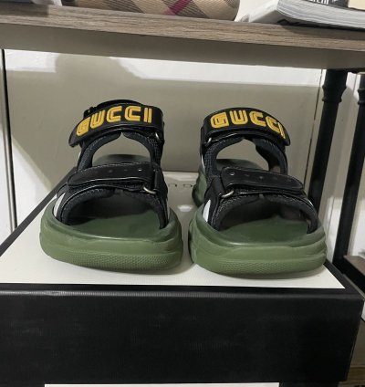 Gucci SEGA Logo Sandals