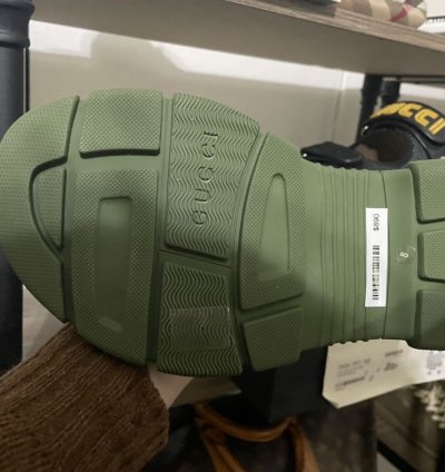Gucci SEGA Logo Sandals