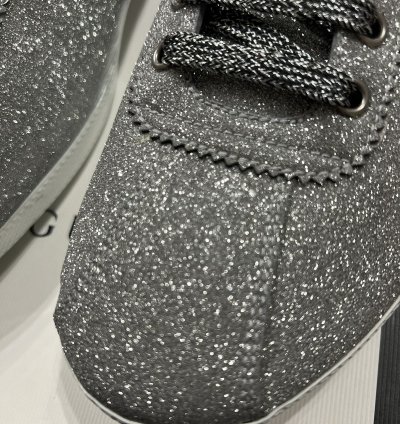 Gucci Silver Glitter Ace