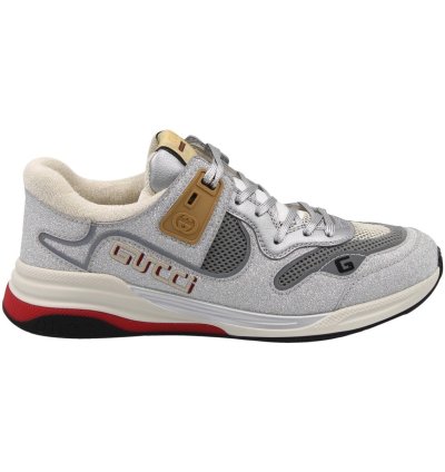 Gucci Silver Ultraspace Sneakers