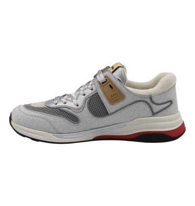 Gucci Silver Ultraspace Sneakers