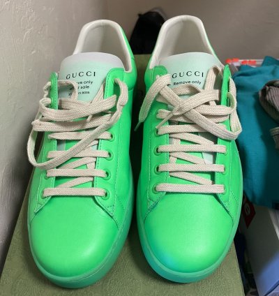Gucci Sneaker Plastic Capri Fluo