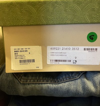 Gucci Sneaker Plastic Capri Fluo