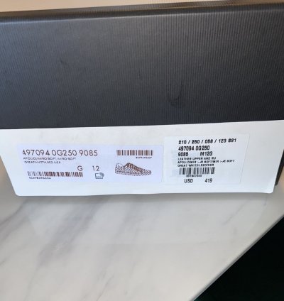 Gucci sneakers 12 5