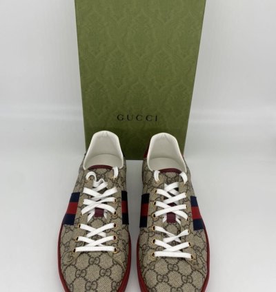 Gucci Supreme GG Ace Sneakers