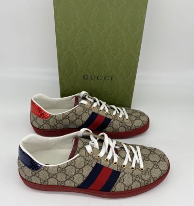 Gucci Supreme GG Ace Sneakers