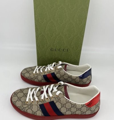 Gucci Supreme GG Ace Sneakers