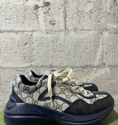 GUCCI Supreme Monogram Rhyton Sneakers