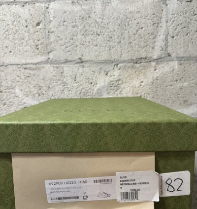 GUCCI Supreme Monogram Rhyton Sneakers