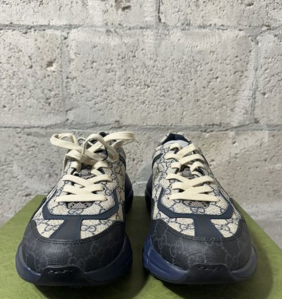 GUCCI Supreme Monogram Rhyton Sneakers