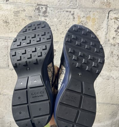 GUCCI Supreme Monogram Rhyton Sneakers