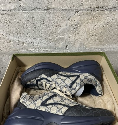 GUCCI Supreme Monogram Rhyton Sneakers