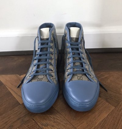 Gucci Supreme Stars Canvas Hightop Sneaker